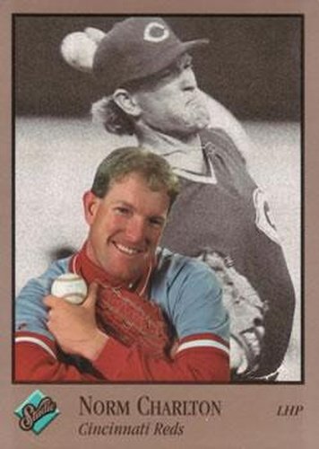 #21 Norm Charlton - Cincinnati Reds - 1992 Studio Baseball