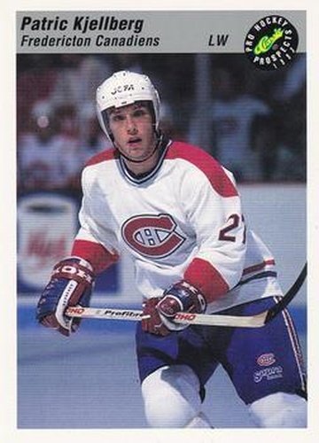 #21 Patric Kjellberg - Fredericton Canadiens - 1993 Classic Pro Prospects Hockey