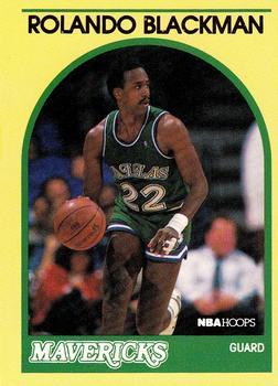 #21 Rolando Blackman - Dallas Mavericks - 1989-90 Hoops Superstars Basketball