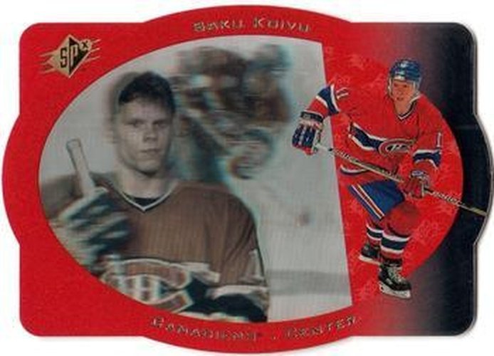 #21 Saku Koivu - Montreal Canadiens - 1996-97 SPx Hockey