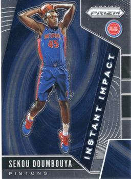 #21 Sekou Doumbouya - Detroit Pistons - 2019-20 Panini Prizm - Instant Impact Basketball