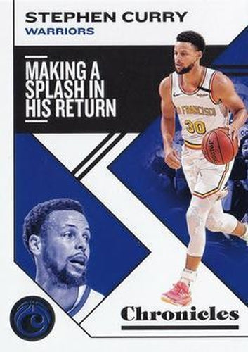 #21 Stephen Curry - Golden State Warriors - 2019-20 Panini Chronicles Basketball