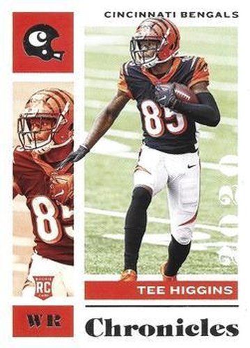 #21 Tee Higgins - Cincinnati Bengals - 2020 Panini Chronicles Football