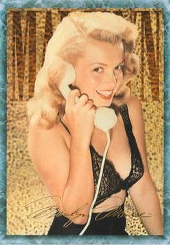#21 This card features a famous "Bernard of Holl - 1993 Sports Time Marilyn Monroe
