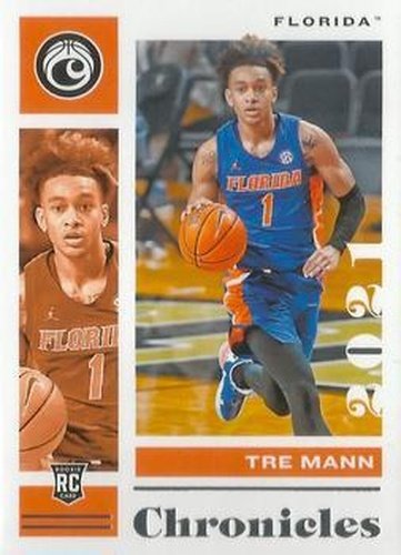 #21 Tre Mann - Florida Gators - 2021 Panini Chronicles Draft Picks Basketball