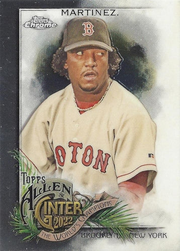 #21 Pedro Martinez - Boston Red Sox - 2022 Topps Allen & Ginter Chrome Baseball