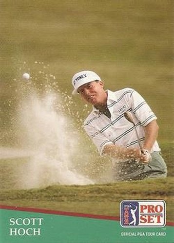 #21 Scott Hoch - 1991 Pro Set PGA Tour Golf