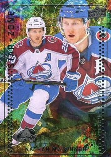 #SZ-21 Nathan MacKinnon - Colorado Avalanche - 2023-24 Upper Deck - Star Zone Hockey