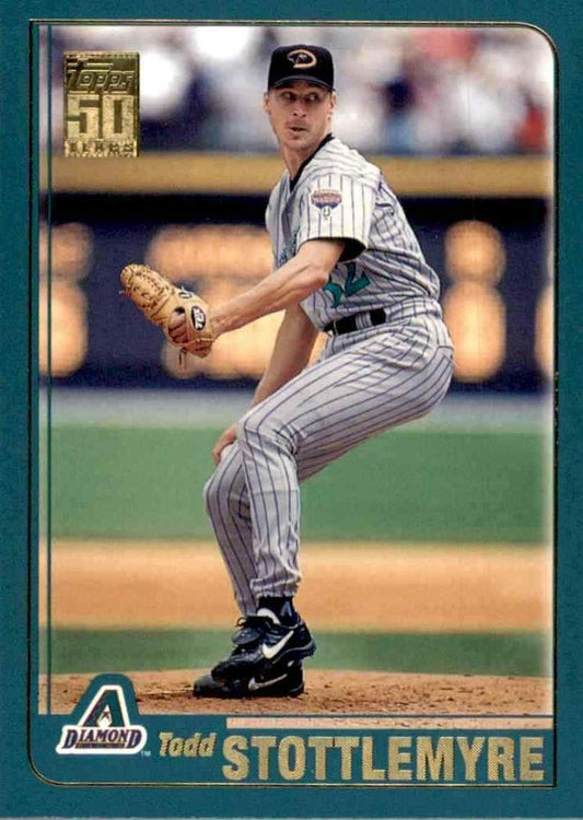 #21 Todd Stottlemyre - Arizona Diamondbacks - 2001 Topps Baseball