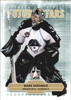 #21 Mark Dekanich - Milwaukee Admirals - 2009-10 In The Game Between The Pipes Hockey
