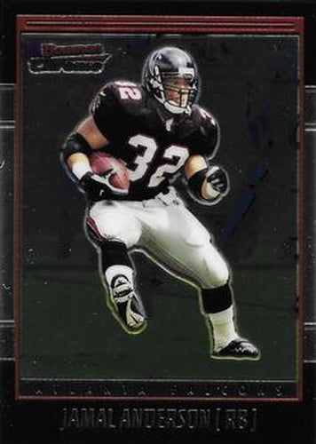 #21 Jamal Anderson - Atlanta Falcons - 2001 Bowman Chrome Football