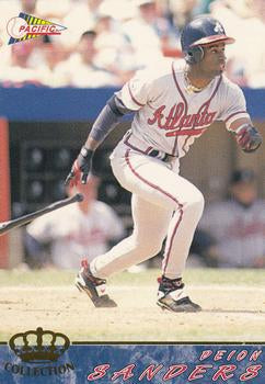 #21 Deion Sanders - Atlanta Braves - 1994 Pacific Baseball