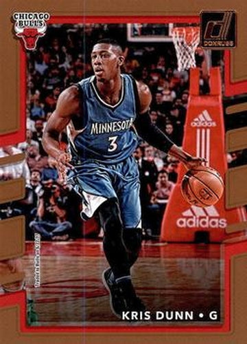 #21 Kris Dunn - Chicago Bulls - 2017-18 Donruss Basketball