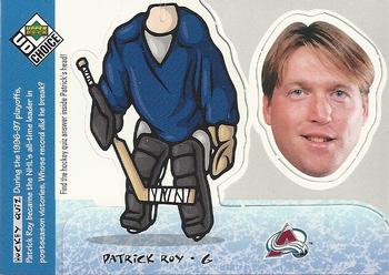 #BH21 Patrick Roy - Colorado Avalanche - 1998-99 UD Choice - Bobbing Head Hockey