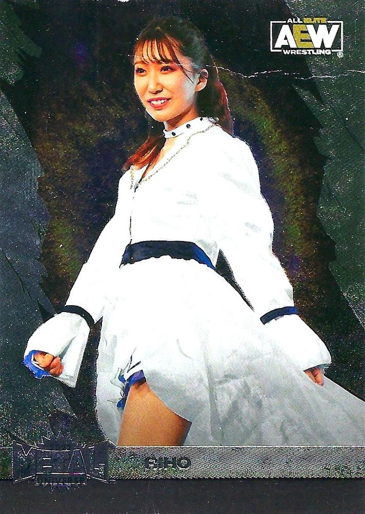 #21 RIHO - 2022 SkyBox Metal Universe AEW Wrestling