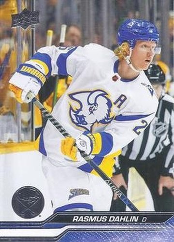 #21 Rasmus Dahlin - Buffalo Sabres - 2023-24 Upper Deck Hockey