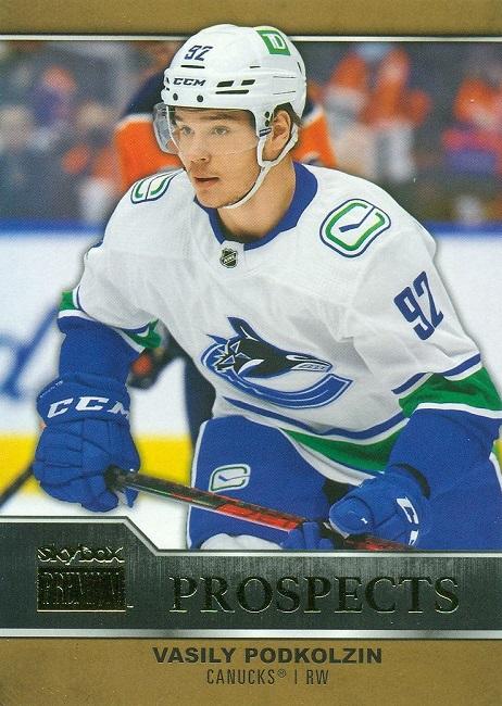 #PP-21 Vasily Podkolzin - Vancouver Canucks - 2021-22 SkyBox Metal Universe - Skybox Premium Prospects Hockey