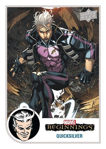 #21 Quicksilver - 2022 Upper Deck Marvel Beginnings