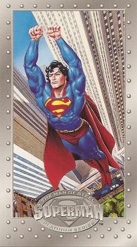 #21 Flight! - 1994 SkyBox Superman Man of Steel Platinum Series