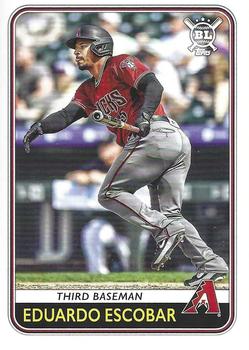 #22 Eduardo Escobar - Arizona Diamondbacks - 2020 Topps Big League Baseball