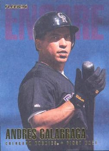 #U220 Andres Galarraga - Colorado Rockies - 1996 Fleer Update Baseball