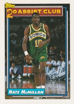 #220 Nate McMillan - Seattle SuperSonics - 1992-93 Topps Basketball