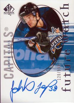 #220 Jakub Klepis - Washington Capitals - 2005-06 SP Authentic Hockey