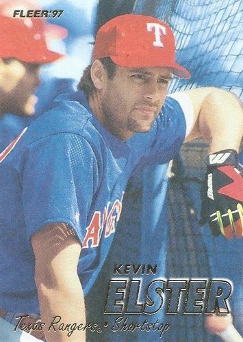 #220 Kevin Elster - Texas Rangers - 1997 Fleer Baseball