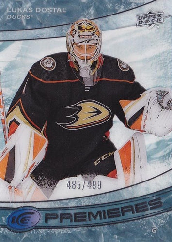 #220 Lukas Dostal - Anaheim Ducks - 2022-23 Upper Deck Ice Hockey