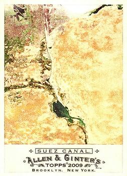 #220 Suez Canal - 2009 Topps Allen & Ginter Baseball