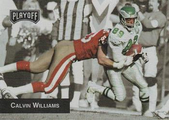 #220 Calvin Williams - Philadelphia Eagles - 1993 Playoff Football
