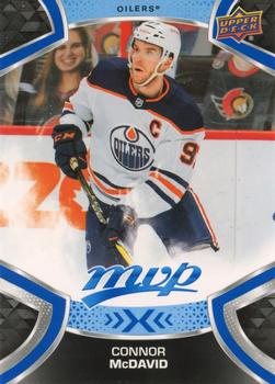 #220 Connor McDavid - Edmonton Oilers - 2021-22 Upper Deck MVP - Blue Hockey
