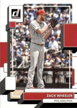 #220 Zack Wheeler - Philadelphia Phillies - 2022 Donruss Baseball
