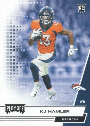 #220 KJ Hamler - Denver Broncos - 2020 Panini Playoff Football