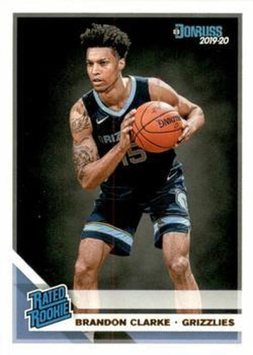 #220 Brandon Clarke - Memphis Grizzlies - 2019-20 Donruss Basketball