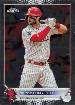 #220 Bryce Harper - Philadelphia Phillies - 2022 Topps Chrome Baseball