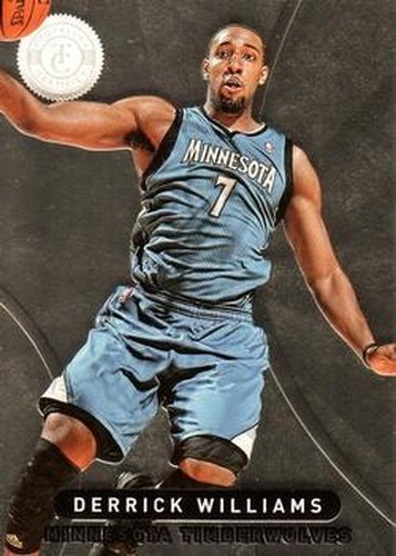 #220 Derrick Williams - Minnesota Timberwolves - 2012-13 Panini Totally Certified Basketball