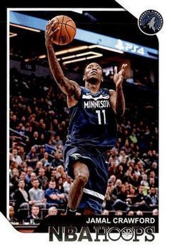 #220 Jamal Crawford - Minnesota Timberwolves - 2018-19 Hoops Basketball