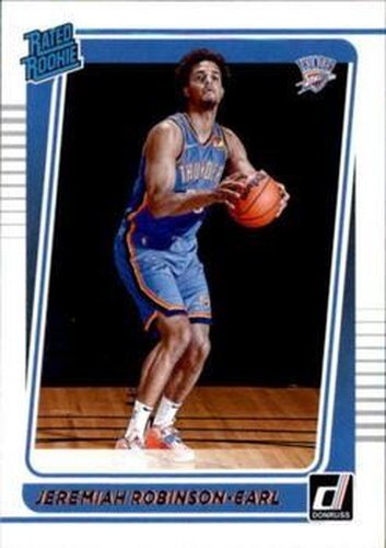 #220 Jeremiah Robinson-Earl - Oklahoma City Thunder - 2021-22 Donruss Basketball