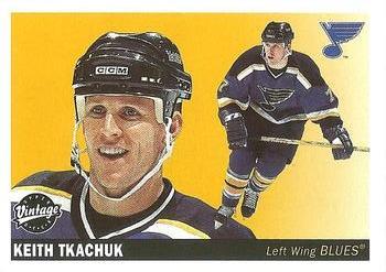 #220 Keith Tkachuk - St. Louis Blues - 2002-03 Upper Deck Vintage Hockey