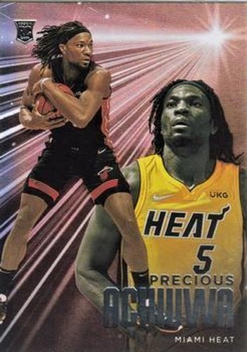 #220 Precious Achiuwa - Miami Heat - 2020-21 Panini Chronicles Basketball