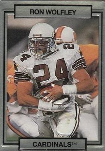#220 Ron Wolfley - Phoenix Cardinals - 1990 Action Packed Football