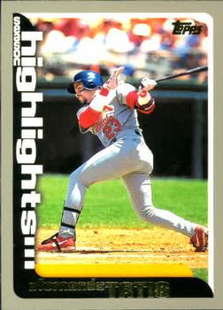 #220 Fernando Tatis - St. Louis Cardinals - 2000 Topps Baseball