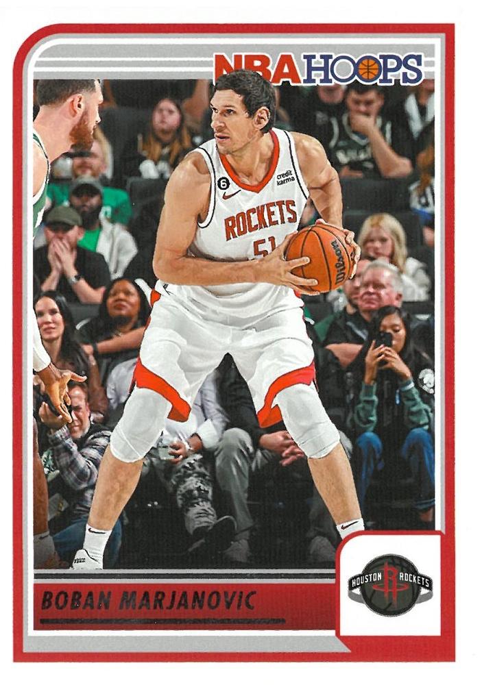 #220 Boban Marjanovic - Houston Rockets - 2023-24 Hoops Basketball