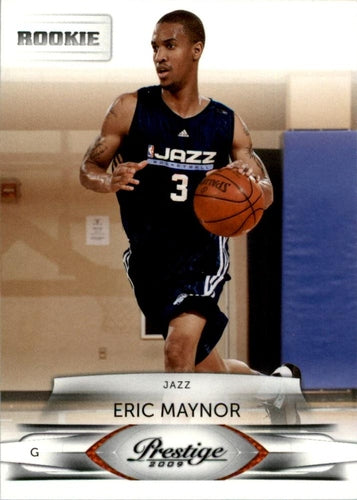#220 Eric Maynor - Utah Jazz - 2009-10 Panini Prestige Basketball