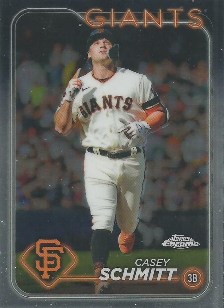 #220 Casey Schmitt - San Francisco Giants - 2024 Topps Chrome Baseball