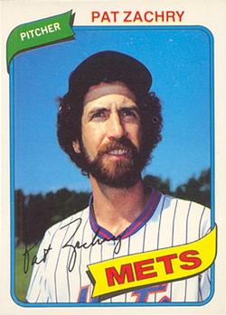 #220 Pat Zachry - New York Mets - 1980 O-Pee-Chee Baseball