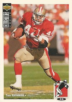 #220 Tom Rathman - San Francisco 49ers - 1994 Collector's Choice Football