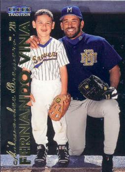 #220 Fernando Vina - Milwaukee Brewers - 1999 Fleer Tradition Baseball