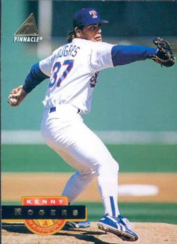 #221 Kenny Rogers - Texas Rangers - 1994 Pinnacle Baseball